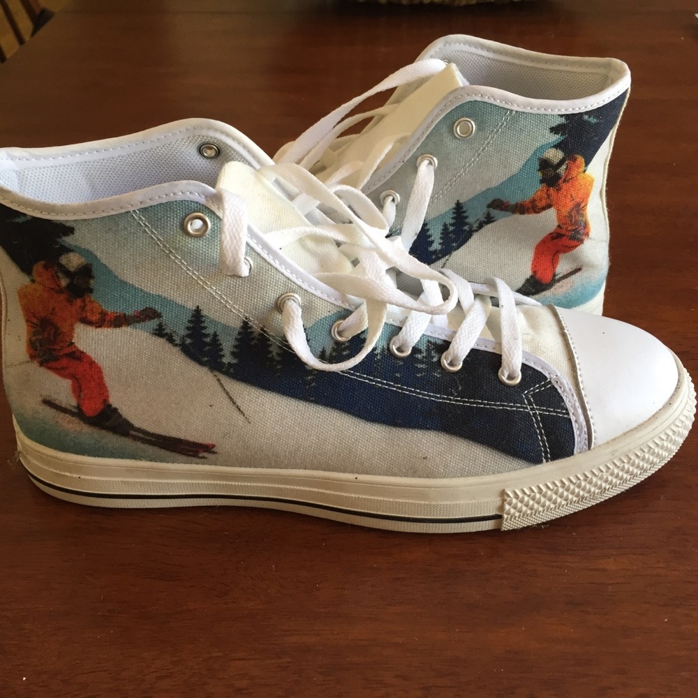 High top sneakers